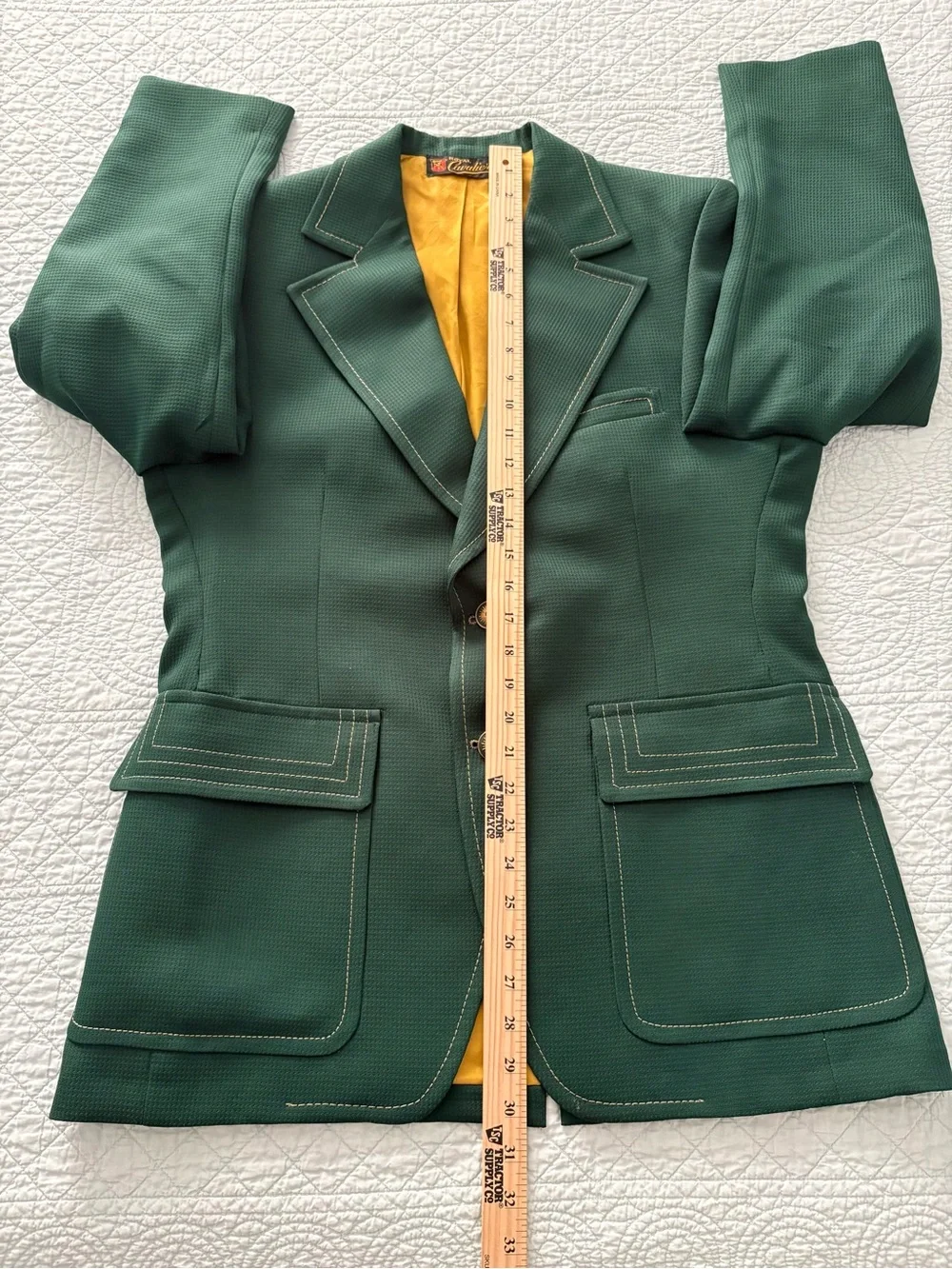 Vintage 70’s leisure jacket blazer. Size 40.